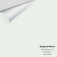 Benjamin Moore - Brilliant White OC-150 Colour Sample