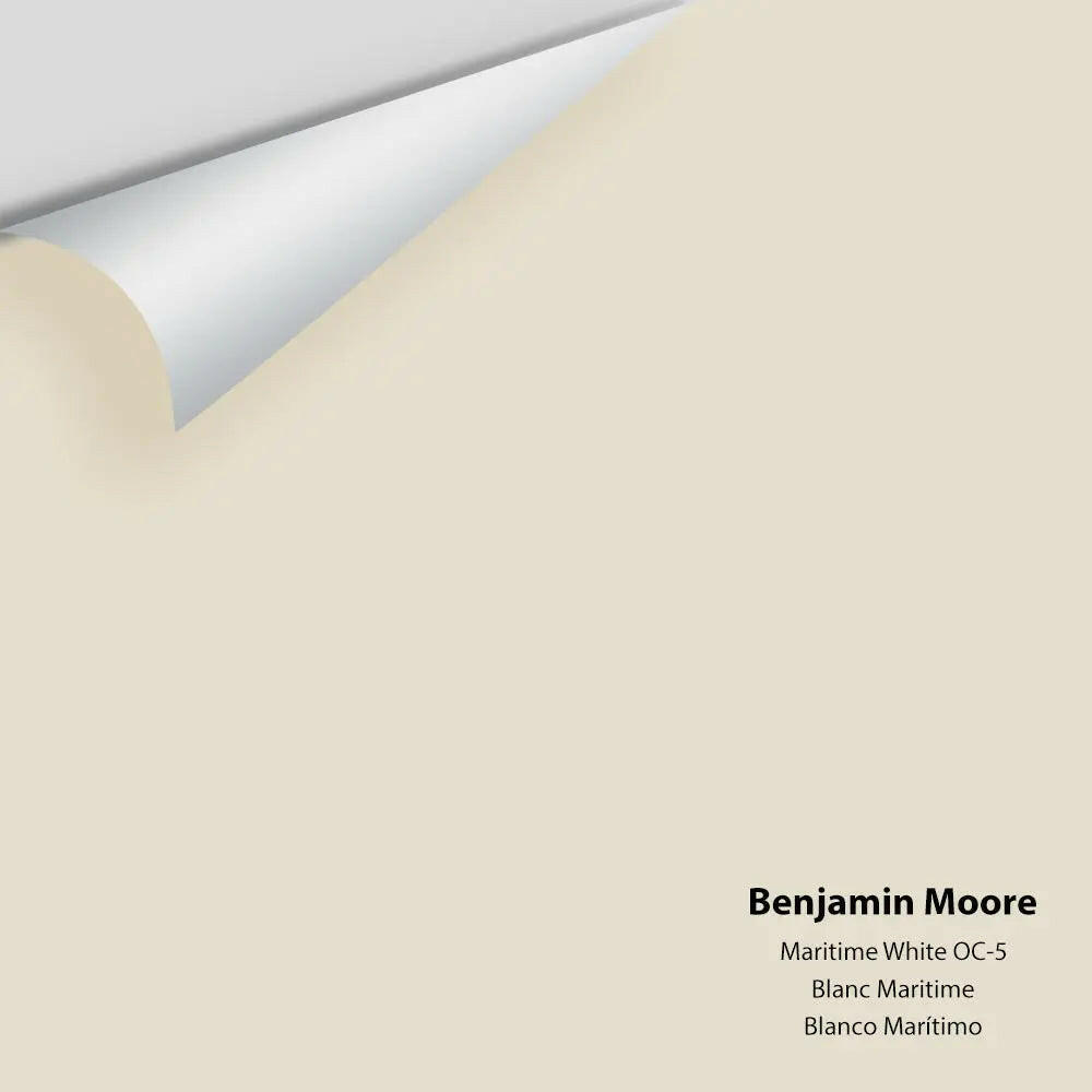 Benjamin Moore Maritime White 963 OC 5 Colour Sample