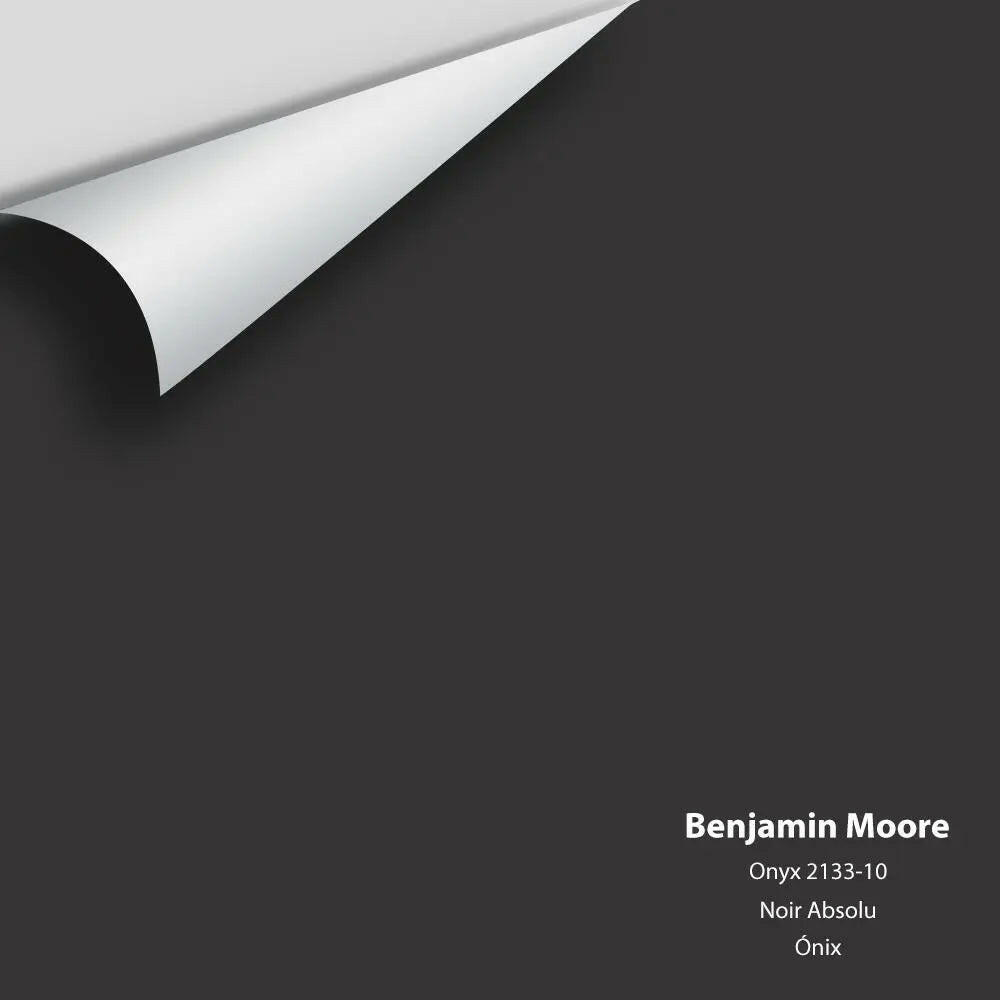 Onyx 2133-10 Benjamin Moore Colour Sample