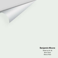 Benjamin Moore - White Ice 2139-70 / OC-58 Colour Sample