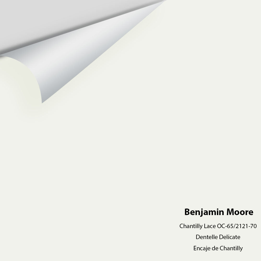 Benjamin Moore - Chantilly Lace 2121-70 / OC-65 Colour Sample