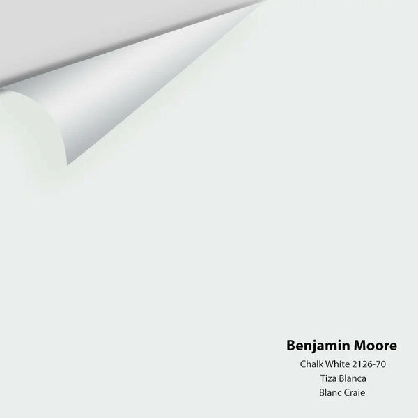 Benjamin Moore - Chalk White 2126-70 Colour Sample