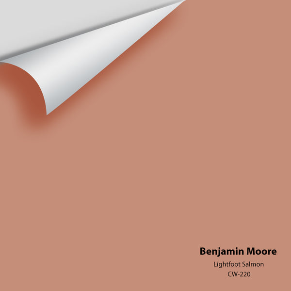 Benjamin Moore - Lightfoot Salmon CW-220 Colour Sample