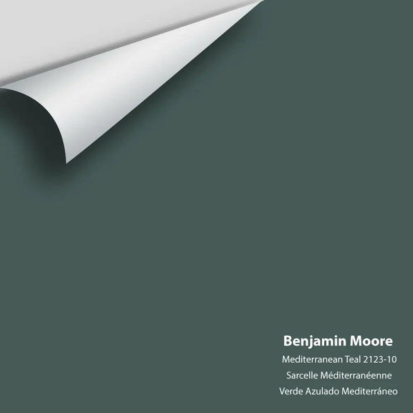 Big Paint Chip - Mediterranean Teal 2123-10
