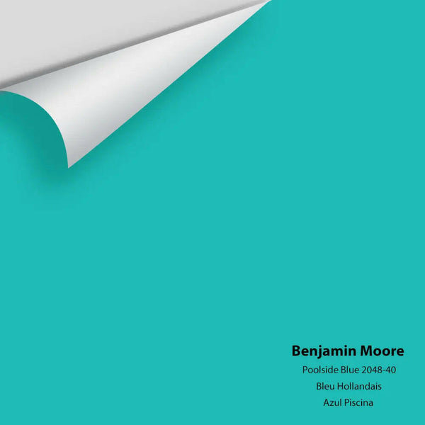 Big Paint Chip - Poolside Blue 2048-40