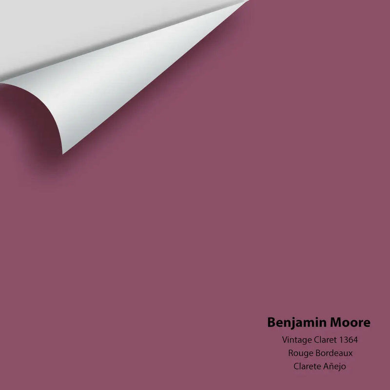 Big Paint Chip - Vintage Claret 1364 Benjamin Moore®
