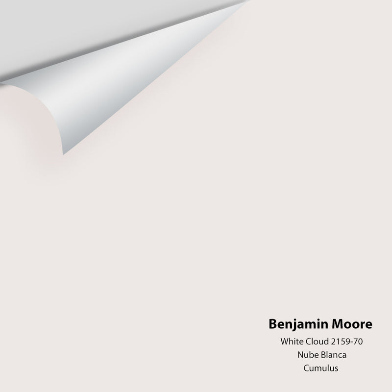 Benjamin Moore - White Cloud 2159-70 Colour Sample