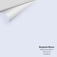 Big Paint Chip - White Heaven 2068-70 Benjamin Moore®