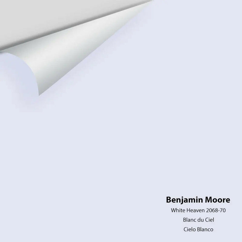 Big Paint Chip - White Heaven 2068-70 Benjamin Moore®