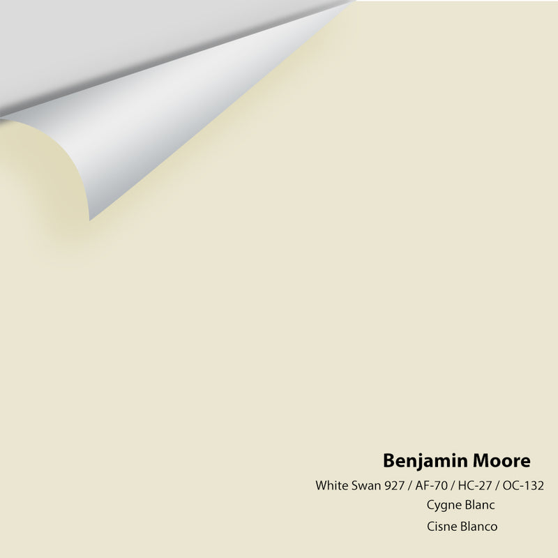 Benjamin Moore - White Swan 927 Colour Sample