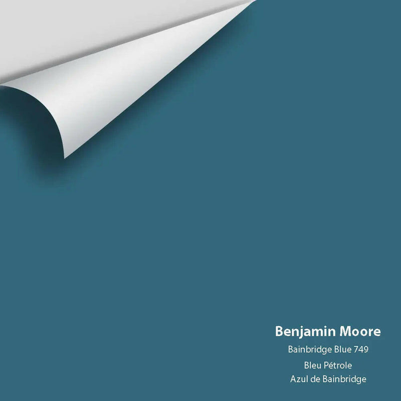 Benjamin Moore - Bainbridge Blue 749 Colour Sample