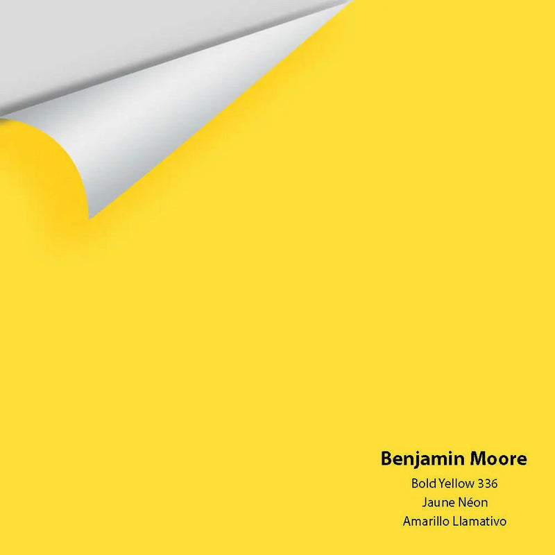 Big Paint Chip - Bold Yellow 336