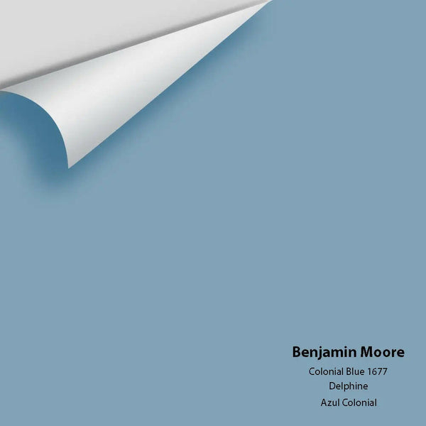 Big Paint Chip - Colonial Blue 1677