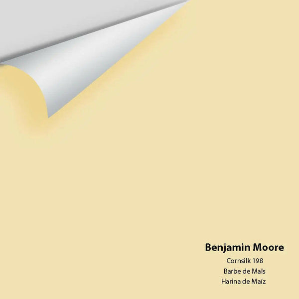 Benjamin Moore - Cornsilk 198 Colour Sample