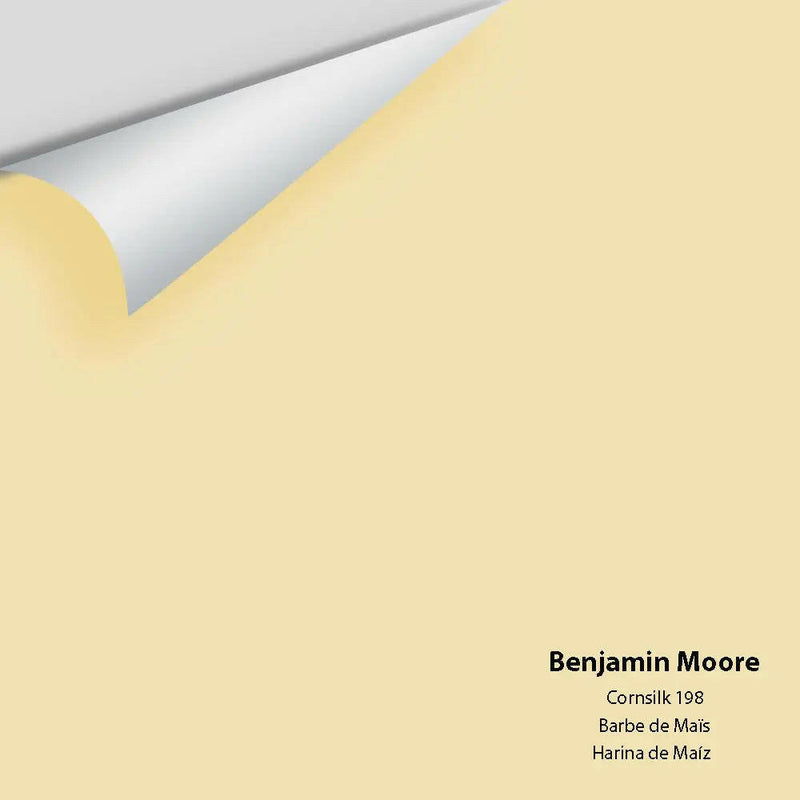 Benjamin Moore - Cornsilk 198 Colour Sample