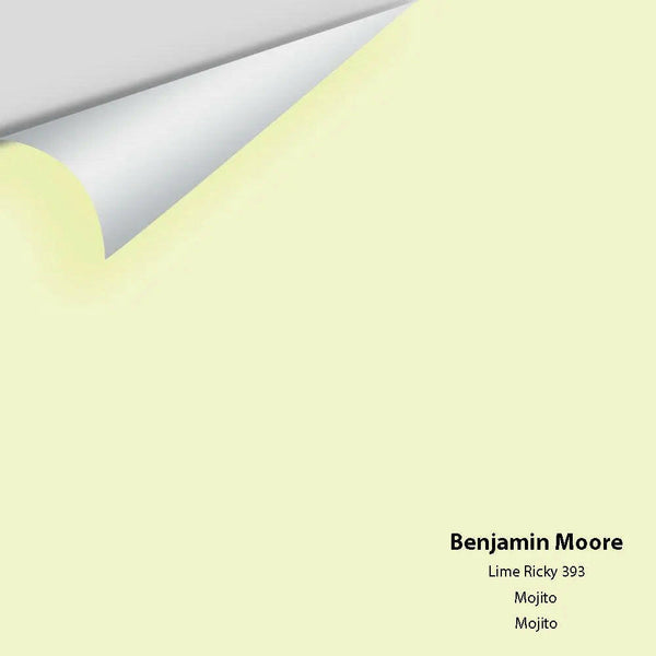 Benjamin Moore - Lime Ricky 393 Colour Sample