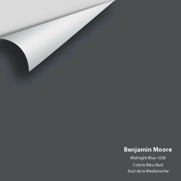 Benjamin Moore - Midnight Blue 1638 Colour Sample