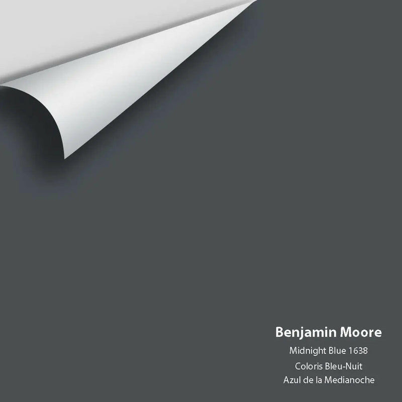 Benjamin Moore - Midnight Blue 1638 Colour Sample