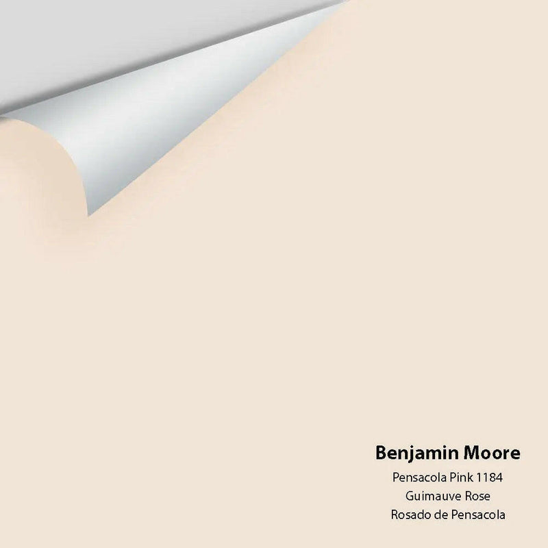 Benjamin Moore - Pensacola Pink 1184 Colour Sample