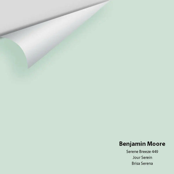 Benjamin Moore - Serene Breeze 449 Colour Sample
