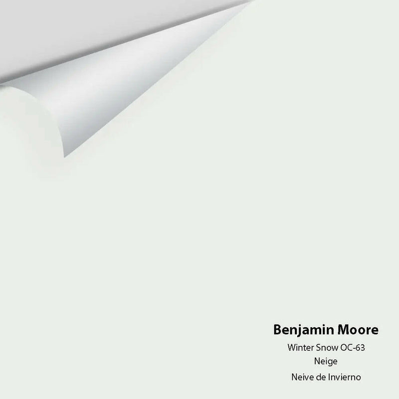 Benjamin Moore - Winter Snow OC-63 Colour Sample