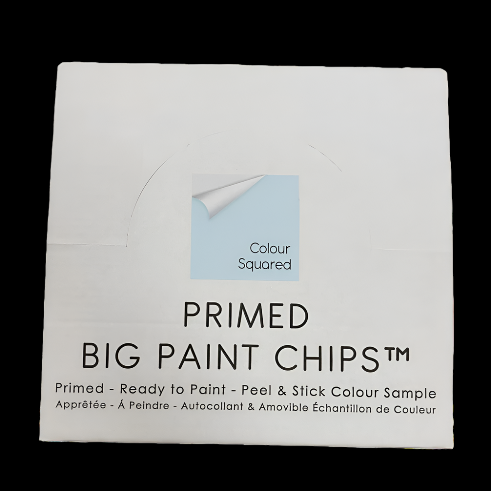 Primed Big Paint Chip™ Counter Display Colour Squared Inc.